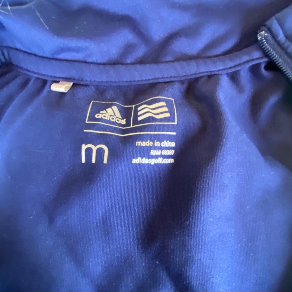 Adidas Size Medium Full Zip Sweatshirt - Picture 4 of 6